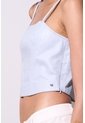 Top De Cuero Para Mujer Starlight Top De Cuero Para Mujer Starlight Azul Claro L VÉLEZ de Vélez