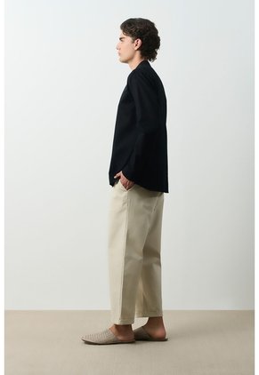 Camisa Manga Larga Para Hombre Cuello Nerú Camisa Manga Larga Para Hombre Cuello Nerú Negro L VÉLEZ