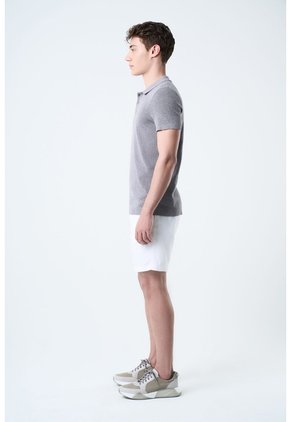 Bermuda Marfil En Lino Para Hombre Silueta Amplia Bermuda Marfil En Lino Para Hombre Silueta Amplia Blanco 36 VÉLEZ