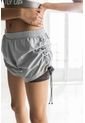 Short Deportivo Danfive Para Mujer Tela Acabado Protector Antifluido Gris de Vélez
