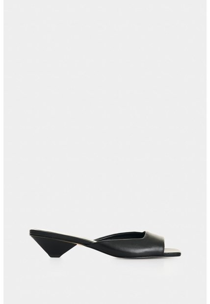 Sandalia Tacón En Cuero Para Mujer Marquee 2.0 Sandalia Tacón En Cuero Para Mujer Marquee 2.0 Negro 41 VÉLEZ