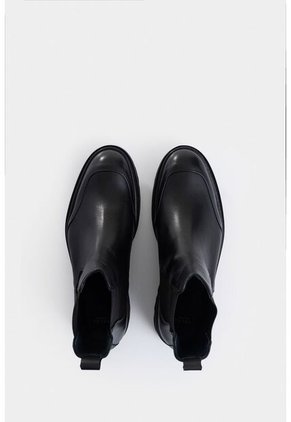 Botas Petra De Cuero Para Hombre Tractoradas Botas Petra De Cuero Para Hombre Tractoradas Negro 40 VÉLEZ