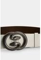 Cinturón Unifaz Terra De Cuero Para Mujer Personalización Cinturón Unifaz Terra De Cuero Para Mujer Personalización Blanco XL VÉLEZ de Vélez