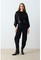 Sweater Tejido Oversized Para Mujer Nácar Sweater Tejido Oversized Para Mujer Nácar Negro S VÉLEZ de Vélez
