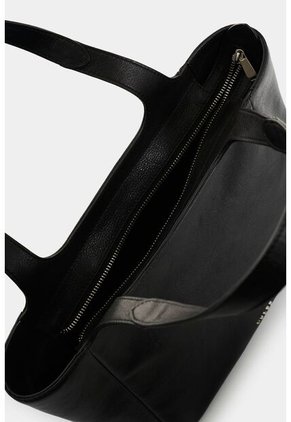 Shopping De Cuero Para Mujer Ailana Shopping De Cuero Para Mujer Ailana Negro VÉLEZ