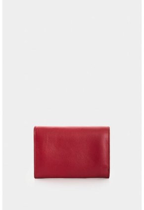 Billetera De Cuero Para Mujer Tessa Billetera De Cuero Para Mujer Tessa Rojo VÉLEZ
