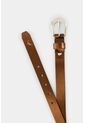 Cinturón Unifaz De Cuero Folia Para Mujer Dunas Cinturón Unifaz De Cuero Folia Para Mujer Dunas Bronce M VÉLEZ de Vélez