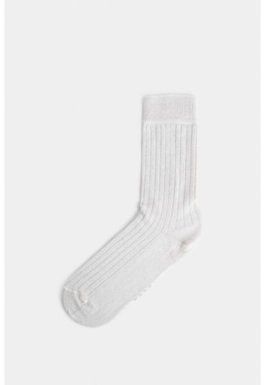 Calcetines Largos Sendero Para Mujer Acanalados Calcetines Largos Sendero Para Mujer Acanalados Crema XS VÉLEZ