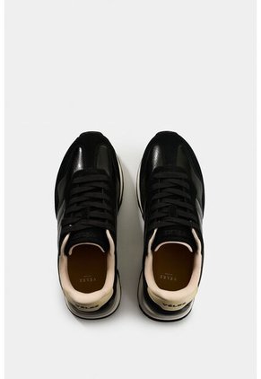 Tenis Sahara De Cuero Para Mujer Detalle Folia Tenis Sahara De Cuero Para Mujer Detalle Folia Negro 34 VÉLEZ