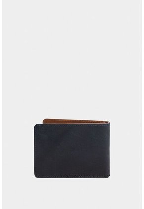 Porta Billetes Helios De Cuero Para Hombre Silueta Minimalista Porta Billetes Helios De Cuero Para Hombre Silueta Minimalista Azul Oscuro VÉLEZ