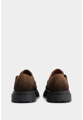 Mocasines Luster 2 En Cuero Gamuzado Para Hombre Silueta Monkstrap Mocasines Luster 2 En Cuero Gamuzado Para Hombre Silueta Monkstrap Miel 41 VÉLEZ