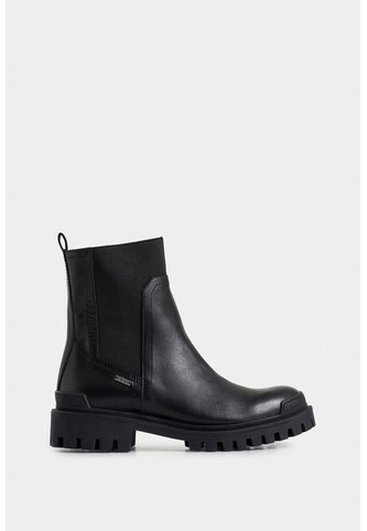 Botines Caltha 2.0 De Cuero Para Mujer Tractorados Botines Caltha 2.0 De Cuero Para Mujer Tractorados Negro 36 VÉLEZ Vélez