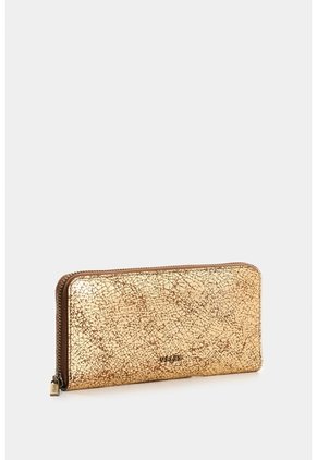 Porta Chequera Angola En Cuero Folia Para Mujer Porta Chequera Angola En Cuero Folia Para Mujer Dorado VÉLEZ