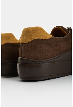 Tenis Clima De Cuero Para Hombre Efecto Escribiente Tenis Clima De Cuero Para Hombre Efecto Escribiente Cafe 41 VÉLEZ