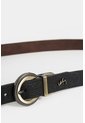Cinturón Doble Faz London 2.0 De Cuero Para Mujer Acabado Abatanado Cinturón Doble Faz London 2.0 De Cuero Para Mujer Acabado Abatanado Combinado L VÉLEZ de Vélez