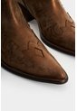 Botas Texanas Dino En Cuero Metalizado Para Mujer Botas Texanas Dino En Cuero Metalizado Para Mujer Bronce 41 VÉLEZ de Vélez