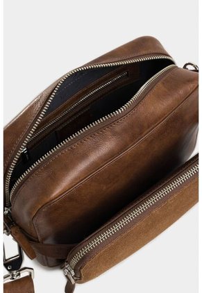 Manos Libres Halo 2 De Cuero Liso Y Cuero Gamuzado Para Hombre Multifuncional Manos Libres Halo 2 De Cuero Liso Y Cuero Gamuzado Para Hombre Multifuncional Miel VÉLEZ