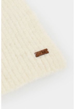Bufanda Tejida Platino Para Mujer Detalle Lentejuelas Bufanda Tejida Platino Para Mujer Detalle Lentejuelas Crema XS VÉLEZ