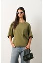 Camiseta Ópalo Para Mujer Manga Ranglan Camiseta Ópalo Para Mujer Manga Ranglan Verde Oliva L VÉLEZ de Vélez