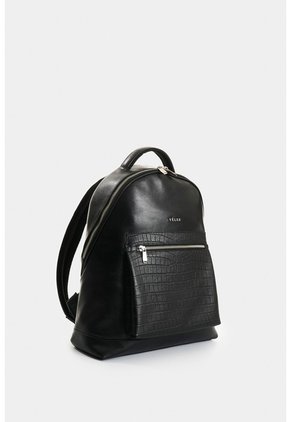 Morral De Cuero Grabado Para Mujer Floral Morral De Cuero Grabado Para Mujer Floral Negro VÉLEZ