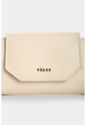Billetera Bravo En Cuero Para Mujer Billetera Bravo En Cuero Para Mujer Blanco VÉLEZ