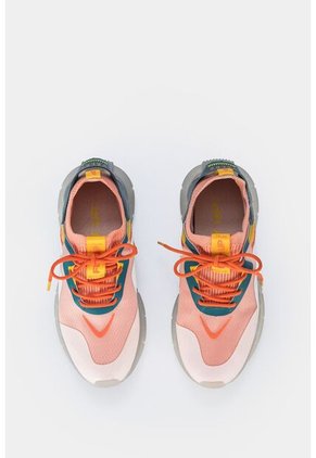 Tenis Deportivos VZ Fly Up Para Mujer Contrastes De Color Coral