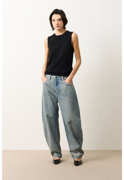 Top Tejido Amaru Para Mujer Top Tejido Amaru Para Mujer Negro S VÉLEZ