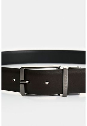 Cinturón Doble Faz De Cuero Para Hombre Nila Cinturón Doble Faz De Cuero Para Hombre Nila Cafe 38 VÉLEZ