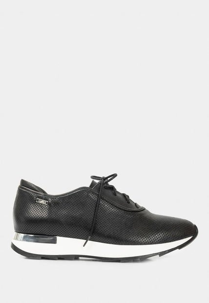 Zapatos Cordón De Cuero Para Mujer Suela Deportiva Zapatos Cordón De Cuero Para Mujer Suela Deportiva Negro 35 Vélez