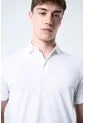Polo Lucca Manga Corta Para Hombre Texturizada Polo Lucca Manga Corta Para Hombre Texturizada Blanco XL VÉLEZ de Vélez