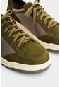 Tenis De Cuero Y Textil Para Hombre Gael Tenis De Cuero Y Textil Para Hombre Gael Verde Oliva 45 VÉLEZ de Vélez