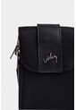 Manos Libres Astra En Lona Para Mujer Detalle Cuero Manos Libres Astra En Lona Para Mujer Detalle Cuero Negro VÉLEZ de Vélez