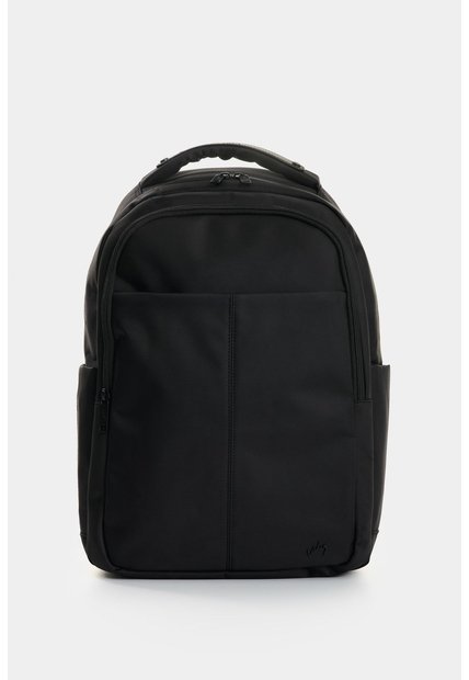 Tula Morral En Lona Para Hombre Sassari Tula Morral En Lona Para Hombre Sassari Negro VÉLEZ
