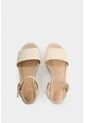 Sandalia Plataforma De Cuero Para Mujer Soren Sandalia Plataforma De Cuero Para Mujer Soren Beige 37 VÉLEZ de Vélez