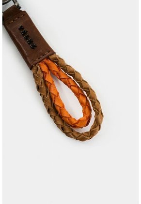 Llavero Barceló De Cuero Para Hombre Tiras Trenzadas Llavero Barceló De Cuero Para Hombre Tiras Trenzadas Naranja VÉLEZ