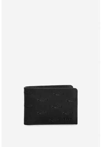 Billetera De Cuero Grabado Para Hombre Hazel Billetera De Cuero Grabado Para Hombre Hazel Negro VÉLEZ Vélez