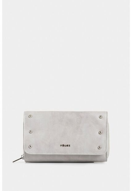 Billeteria Palma De Cuero Folia Para Mujer Efecto Croco Billeteria Palma De Cuero Folia Para Mujer Efecto Croco Gris VÉLEZ