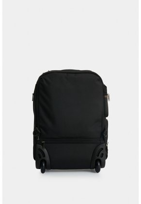 Morral De Viaje En Lona Y Cuero Para Hombre Ankara 2 Morral De Viaje En Lona Y Cuero Para Hombre Ankara 2 Negro VÉLEZ