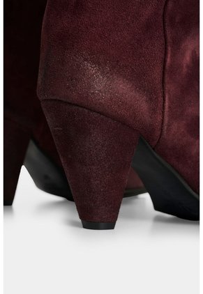 Bota Texana En Cuero Gamuzado Para Mujer Sierra Bota Texana En Cuero Gamuzado Para Mujer Sierra Vinotinto 41 VÉLEZ