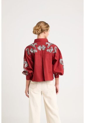 Chaqueta Calas En Tejido Plano Para Mujer Silueta Cropped Chaqueta Calas En Tejido Plano Para Mujer Silueta Cropped Vinotinto L VÉLEZ