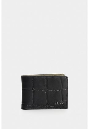 Billetera En Cuero Para Hombre Ical Billetera En Cuero Para Hombre Ical Negro VÉLEZ