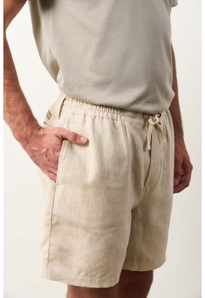 Bermuda En Lino Para Hombre Bélgica Bermuda En Lino Para Hombre Bélgica Arena 38 VÉLEZ