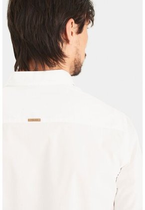 Camisa En Popelina Para Hombre Semifitted Camisa En Popelina Para Hombre Semifitted Blanco XL VÉLEZ