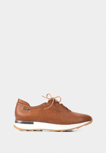 Zapatos Cordón De Cuero Para Mujer Suela Deportiva Zapatos Cordón De Cuero Para Mujer Suela Deportiva Miel 40 Vélez