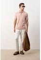 Polo Manga Corta Tejida Para Hombre Anam Polo Manga Corta Tejida Para Hombre Anam Rosado XXL VÉLEZ de Vélez