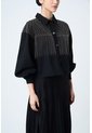 Chaqueta Alhena En Tejido Plano Para Mujer Bordado Millaré Chaqueta Alhena En Tejido Plano Para Mujer Bordado Millaré Negro L VÉLEZ de Vélez