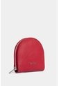 Monedero Florence De Cuero Para Mujer Craquelado Monedero Florence De Cuero Para Mujer Craquelado Rojo VÉLEZ de Vélez