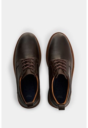Zapatos De Cordón De Cuero Para Hombre Boreal 2 Zapatos De Cordón De Cuero Para Hombre Boreal 2 Cafe 40 VÉLEZ