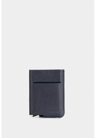 Porta Documentos De Cuero Miniwallet Porta Documentos De Cuero Miniwallet Azul Oscuro VÉLEZ Vélez