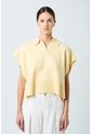 Pantalón Palazzo Caltha Para Mujer Fit Holgado Pantalón Palazzo Caltha Para Mujer Fit Holgado Crema 10 VÉLEZ de Vélez